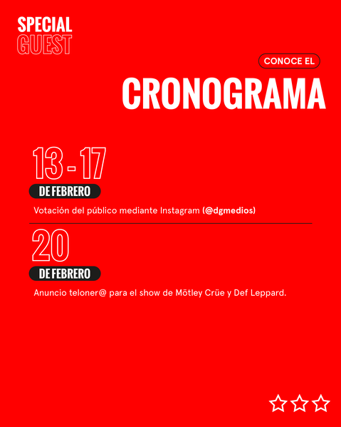 Sorteo: ¿Quieres abrir el show de Mötley Crüe y Def Leppard en Chile?